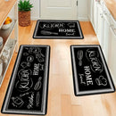 1pc, Alfombra de Cocina Super Absorbente Antideslizante, Pasillo, Lavadero, Estilo Rústico - Tapete Lavable para Hogar y Oficina, Cómodo y Elegante