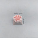 Conjunto de 4 piezas de Teclas de Computadora con Forma de Garra de Gato Kawaii para Teclado Mecánico Cherry MX ESC Key Cross Axis