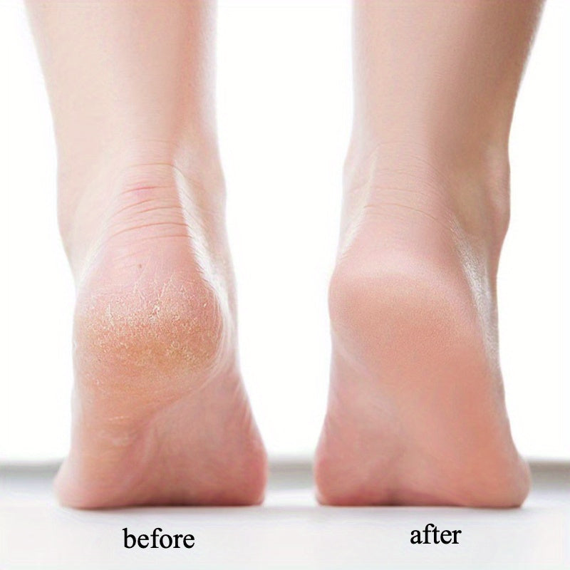Lima de pies de vidrio nano, removedor de callos manual, amoladora de pies no eléctrica, exfoliante de piel muerta, herramienta para el cuidado de los pies de plástico sin perfume, simple y segura para uso doméstico.