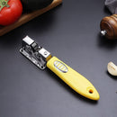 Afilador de Cuchillos de Acero Inoxidable Portátil, Piedra de Afilar de Mano para Cocina, Afilador de Cuchillos Multiusos