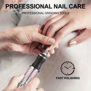 Profesional Taladro de Uñas Acrílicas, Kit Eléctrico USB para Gel y Salón en Casa, Lima Eléctrica y Amoladora para Pedicura y Diseño de Uñas