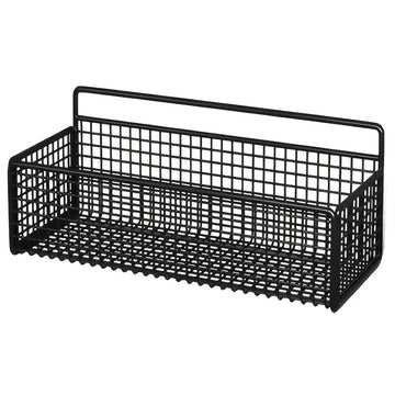 Organizador de Rejilla Grande en Acero al Carbono Fácil de Instalar - Ideal para Cocina y Baño, Sin Necesidad de Taladrar