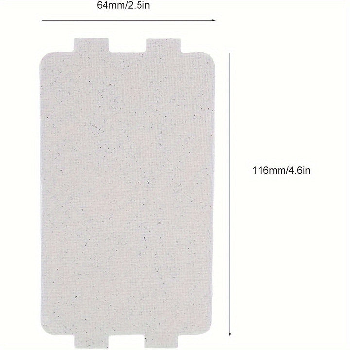 5pcs Placa De Mica Para Horno Microondas Hoja De Cubierta De Guía De Onda De Microondas Accesorio De Reparación De Reemplazo Para Horno Microondas De Cocina