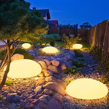 1 ud., luz solar para camino de guijarros, luz LED exterior, luz decorativa para jardín y césped, luz solar subterránea, vidrio esmerilado blanco, luz decorativa inalámbrica, decoración solar para patio, pasillo y piscina