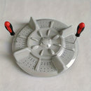 Conjunto de 2 piezas de ganchos especiales para lavadoras de pulsador, extractores de chasis, herramientas de desmontaje de limpieza y reparación de electrodomésticos, artefactos de destornillador
