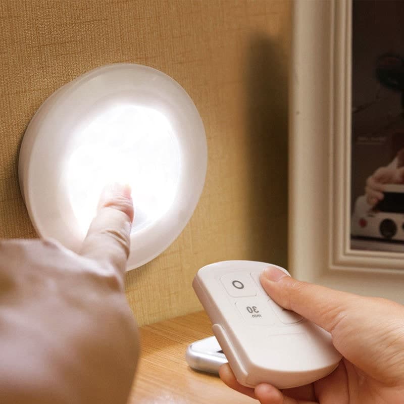 Pack de 3 luces led con control de mando