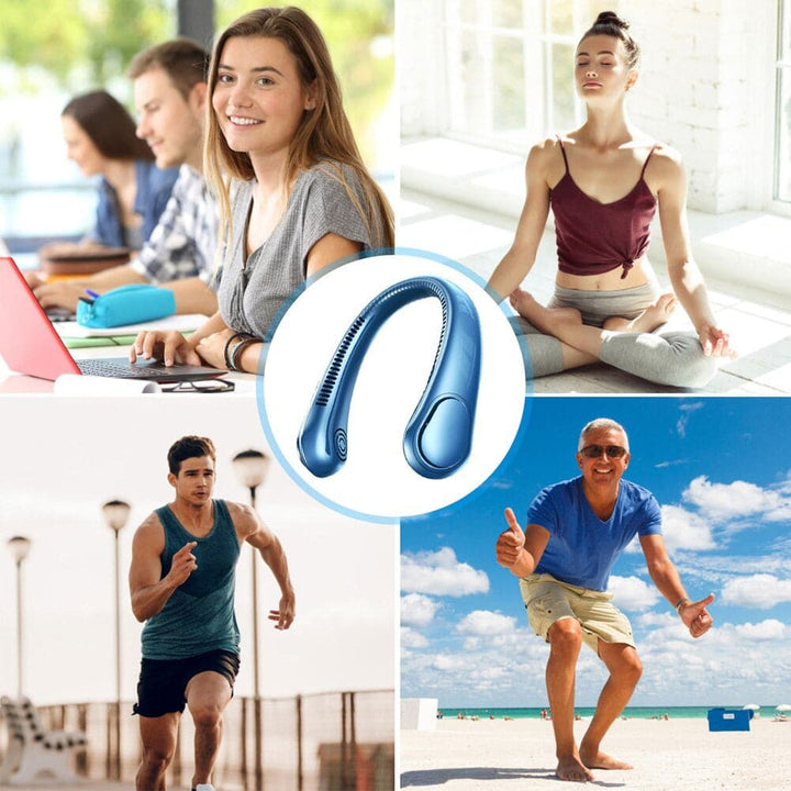 Nuevo Ventilador de Cuello Portátil Recargable