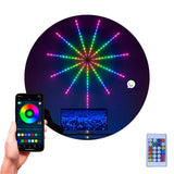 Cinta LED Fuegos Artificiales  App Bluetooth 180 LED RGB ECC180RGB