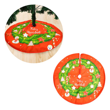 Pie De Árbol Falda Navideño Decoración Tapete YG-946