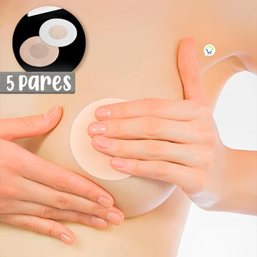 Cubre Pezones Fibra De Madera Para Pechos Senos ND-2096