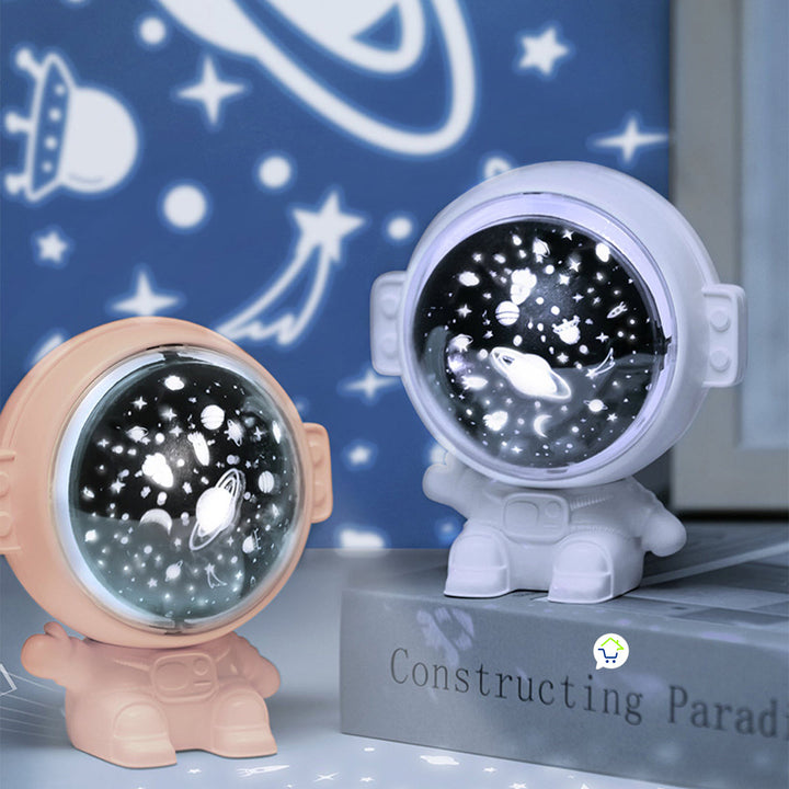 Proyector De Estrellas Astronauta Con Luces Y Sonido LJC-174