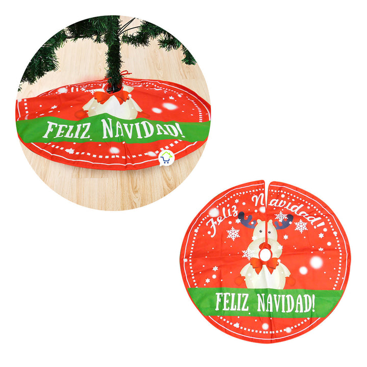 Pie De Árbol Falda Navideño Decoración Tapete YG-946