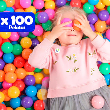 Pelotas Para Piscina Multicolor Plásticas P153