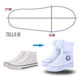 Bota Lluvia Impermeable Funda Antideslizante Zapatos Sneakers Raincoat RF 986