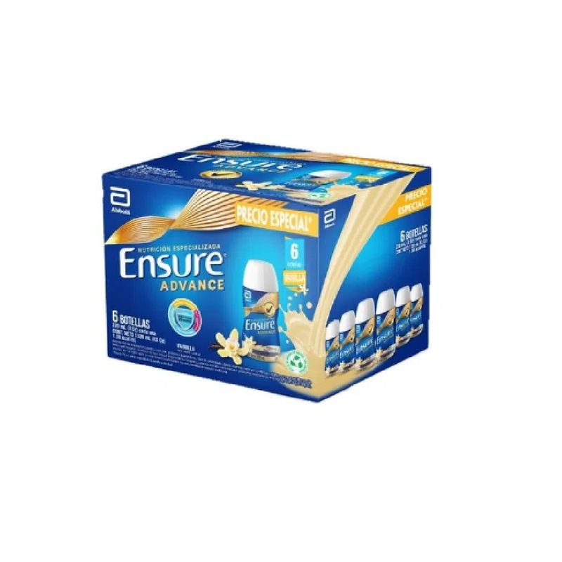 ENSURE 220ML 6U ADVANCE VAINILLA LIQUIDO