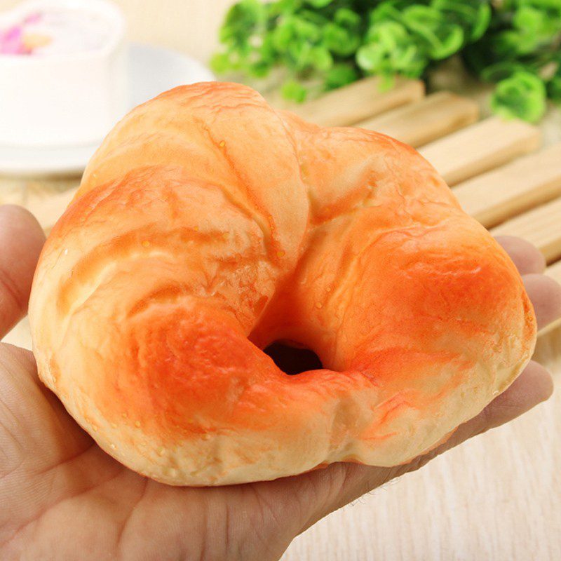 Squishy Juguete Anti Estrés Con Aroma Squishies Espichable Diseño Croissant SJA01-JJS