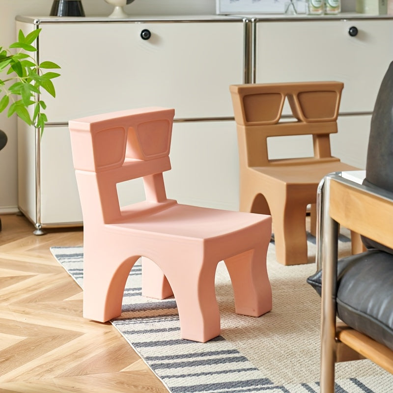 Juego de Mesa y Silla para Niños con Respaldo, Banco de Plástico de Alta Calidad, Popular Set de Jardín Infantil, Taburete Exterior