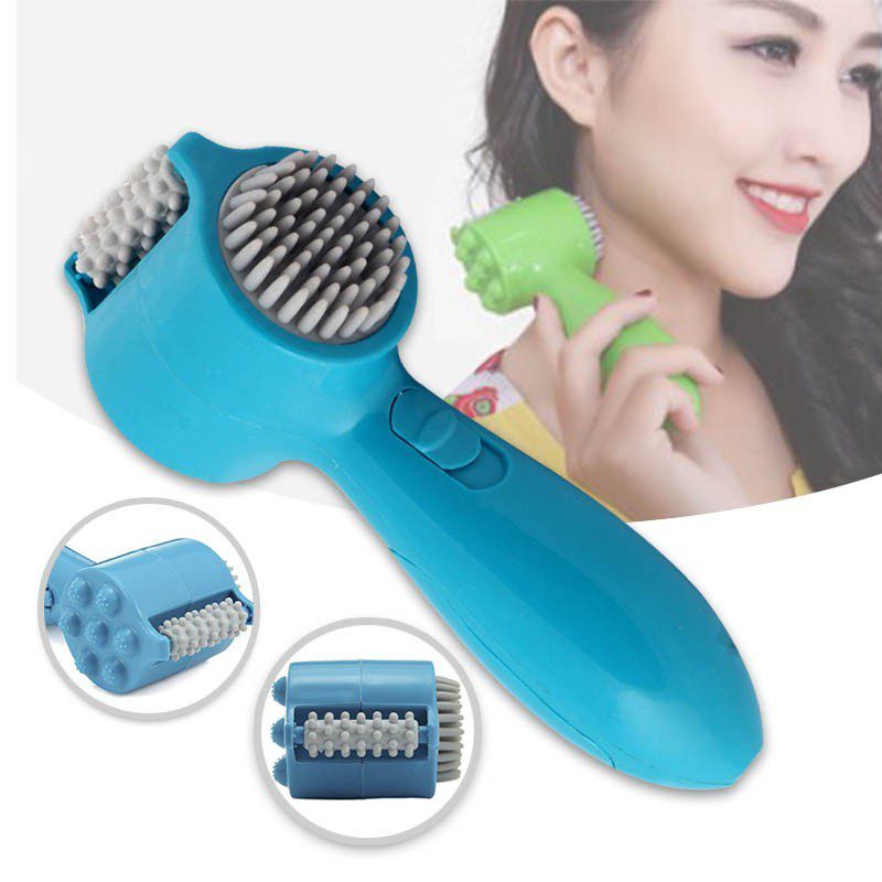 Mini Masajeador Eléctrico Vibratorio Corporal Facial 2 Velocidades RF B09