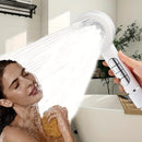 Ducha con teclas de piano de Praga en varios colores: cabezal de ducha con filtro de agua, alta presión, para baño, fácil instalación