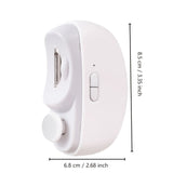 Amoladora de Uñas Eléctrica con Función 2 en 1: Presiona y Mantén por 3 Segundos para Activar, Velocidades Ajustables (2 Niveles), Herramienta Portátil Automática con Almacenamiento Integrado y Protector de Seguridad – Esencial para el Hogar y Viajes