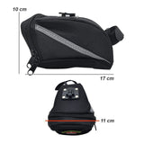 Estuche Alforja Bicicleta Ciclismo Para Sillín Bolso Porta Celular Documentos RF 2502