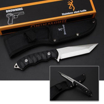Cuchillo Supervivencia Táctico Camping Pesca Con Estuche RF A28