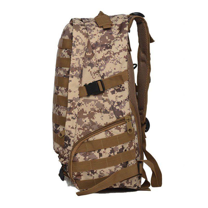Morral Militar 35 Litros Táctico Asalto Camuflado Camping Ref 35L