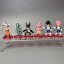 21 figuras de personajes populares del anime, incluyendo a los héroes Saiyan como Bulma, Vegeta y Piccolo, Frieza. Recibe 1 pieza al azar para decoración de escritorio