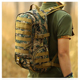 Morral Militar 35 Litros Táctico Asalto Camuflado Camping Ref 35L