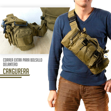 Morral Militar Grande 56l Táctico Camuflado Camp 238