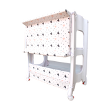 BAÑERA DE PIE CAMBIADOR TIN-103 BEBESITO CORAZÓN