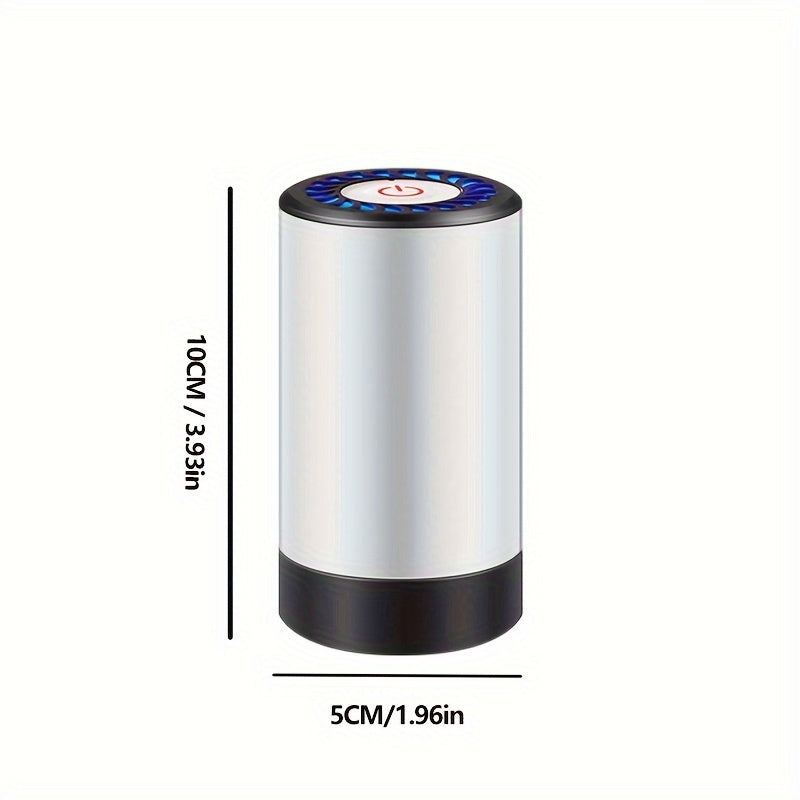 Mini Selladora al Vacío Portátil Automática, Máquina de Conservación de Alimentos para Hogar y Viajes con Operación de Un Botón, Potente Succión, Rápida y Práctica, Regalo Perfecto para el Día del Padre