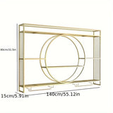 Estante de vino colgante de pared - Estante de exhibición de arte de hierro para el hogar, sala de estar, comedor - Almacenamiento vertical ahorrador de espacio con diseño decorativo de volutas, decoración de vino