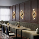 1 pieza de luz de pared LED moderna - 3 opciones de temperatura de color, lámpara de pared de metal con accesorios de instalación, diseño desmontable, control de brillo, adecuada para pasillos y entradas, con cableado duro.