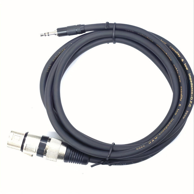 Cable de Audio Composito TRRS a RCA Hecho a Mano 3.5mm - Blindaje Cat5e Ethernet Duradero, Conectores Softdisk, Reutilizable y Reparable para Cine en Casa, Consolas de Juegos, Smartphones