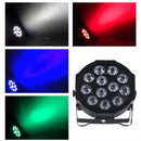 Luces de escenario LED, 4 en 1 RGBW DMX 512, Enchufe de EE. UU., Ideal para Navidad, Fiesta, Club, Boda y Actuación