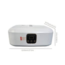 Secador de ropa portátil - Enchufe de EE. UU., apto para apartamentos, autocaravanas, viajes. Secador portátil de 550W de alta potencia. Secador mini de lujo para ropa ligera, ropa interior, compacto y conveniente.