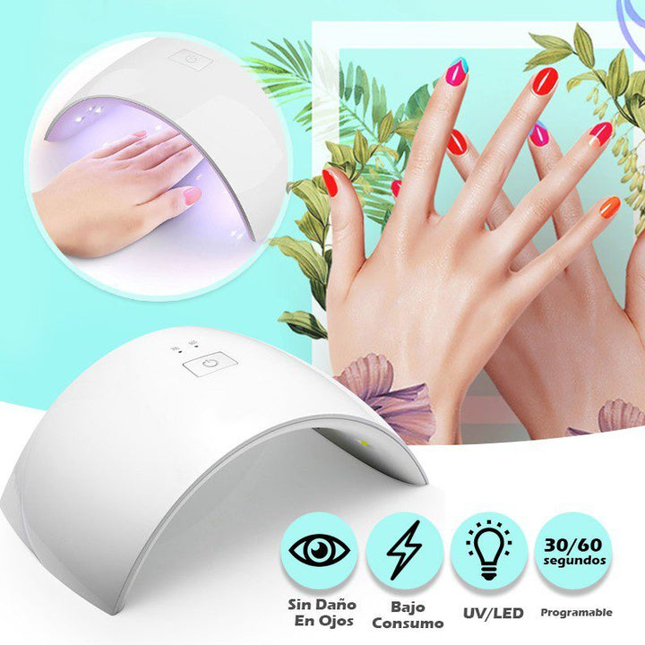 Secador Uñas Esmalte Gel UV LED Lámpara Uñas Con Sensor RF 9C
