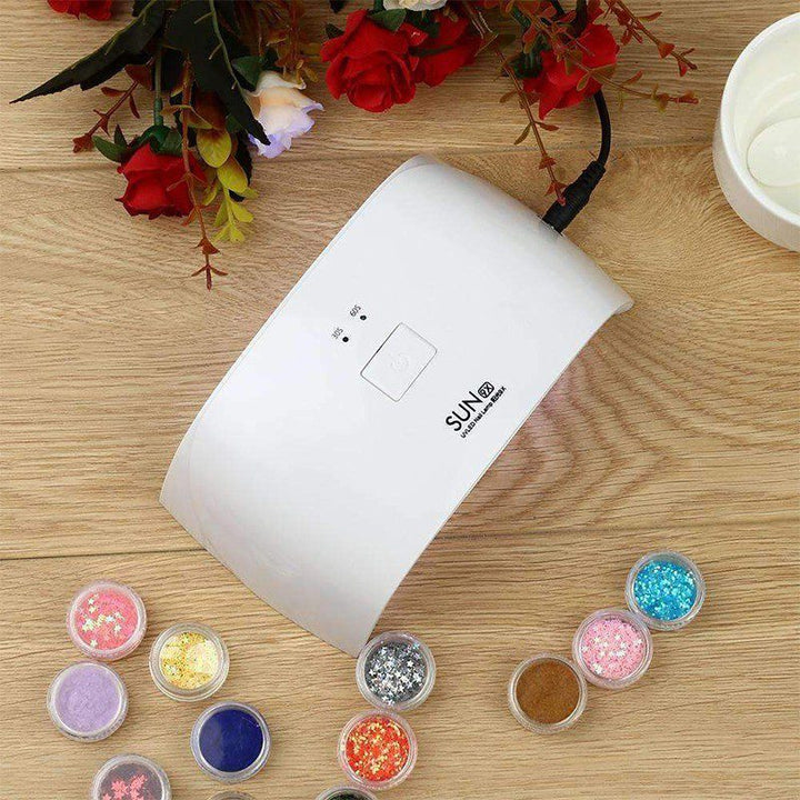 Secador Uñas Esmalte Gel UV LED Lámpara Uñas Con Sensor RF 9C