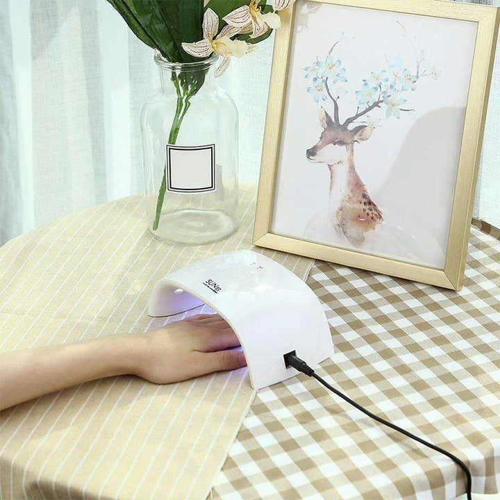 Secador Uñas Esmalte Gel UV LED Lámpara Uñas Con Sensor RF 9C