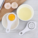 Herramienta separadora de huevo de plástico, separación fácil de yema y clara de huevo, gadget de cocina para hornear y cocinar