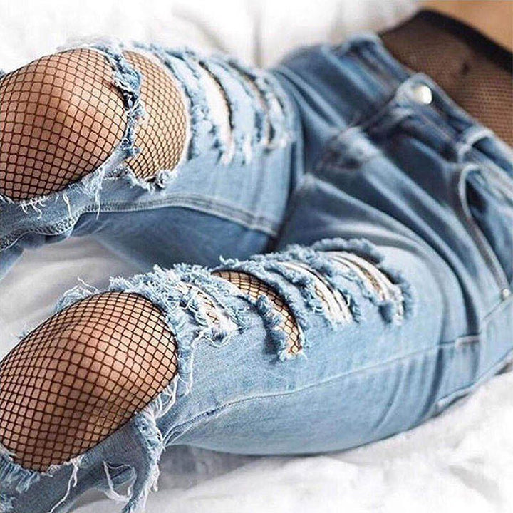 Medias Malla Red Pantimedias Mujer Sexy Moda Lencería RF 657