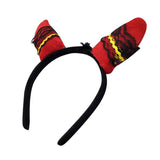 Disfraz Diabla Mujer Accesorios Halloween Fiesta Disfraces Rojo RF 758