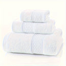 Juego de toallas de baño 100% algodón, 3/6 piezas - Súper suaves, alta absorción, duraderas - Ideal para hotel, hogar, ducha, spa, sauna - Varios colores disponibles