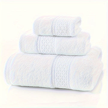 Juego de toallas de baño 100% algodón, 3/6 piezas - Súper suaves, alta absorción, duraderas - Ideal para hotel, hogar, ducha, spa, sauna - Varios colores disponibles