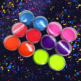 Pinta Caritas Color Neón X12 Maquillaje Halloween Pintura Fiestas PC02-JJS