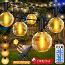 7.62/10.67/15.24/19.81/24.99/30.48 metros, apto para uso interior y exterior, con múltiples modos de iluminación, ajustable por control remoto y brillo regulable, ideal para fiestas en el jardín y decoración del hogar IP65