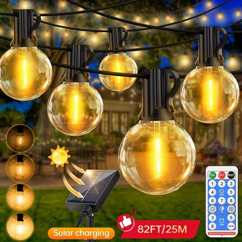 7.62/10.67/15.24/19.81/24.99/30.48 metros, apto para uso interior y exterior, con múltiples modos de iluminación, ajustable por control remoto y brillo regulable, ideal para fiestas en el jardín y decoración del hogar IP65