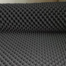 1 panel de espuma acústica de alta densidad, autoadhesivo, diseño en olas, para tratamiento acústico en interiores, reducción de ruido premium para cines en casa y estudios