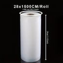 Bolsas de rollo Sous Vide para máquina de embalaje al vacío, almacenamiento de alimentos, bolsas al vacío para sellador al vacío, longitud de 1500CM